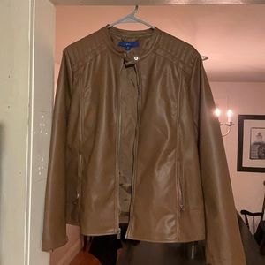 Women's Apt. 9® Faux Leather Moto Jacket